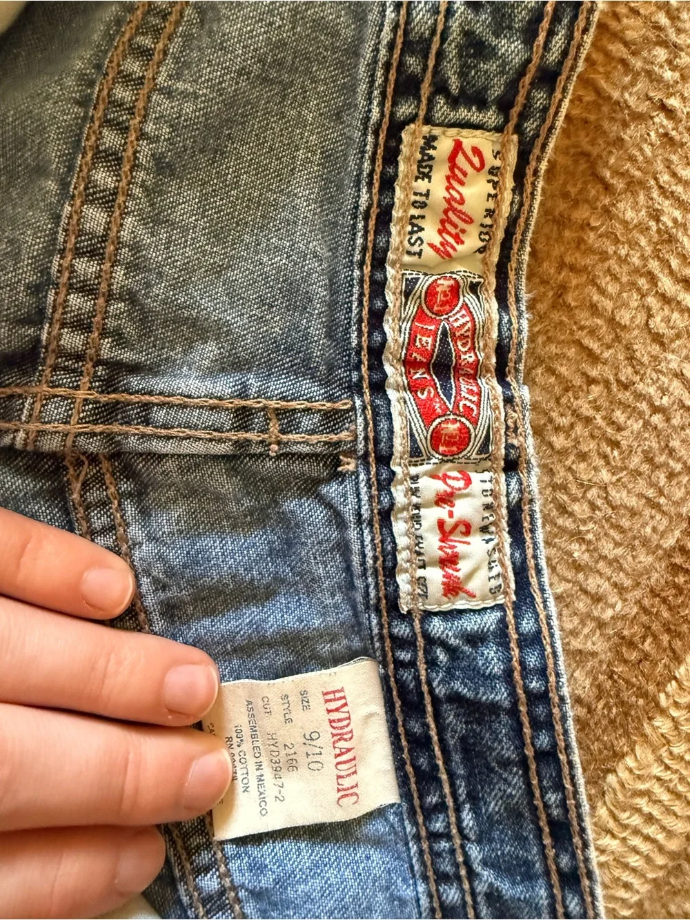 Hydraulic Blue Denim Women’s Shorts